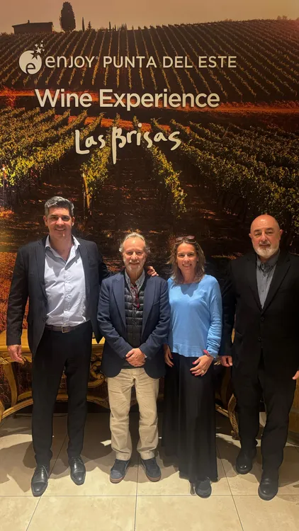 Javier Azcurra, Pablo Singerman, Maria Joao y Edgar Silveira (Dir. Turismo de Maldonado)